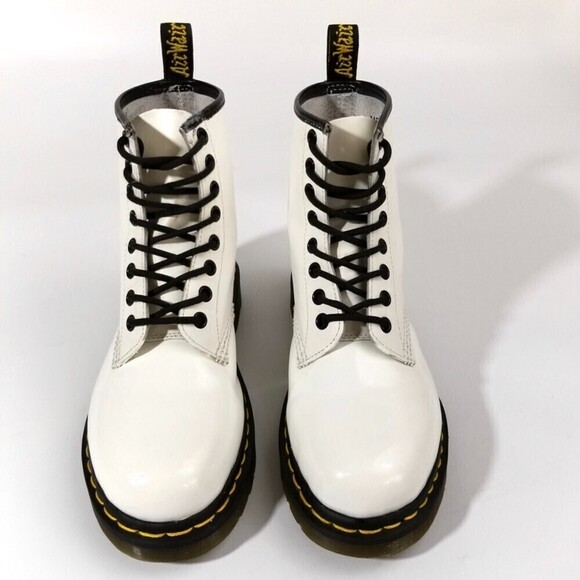 Dr. Martens 1460 Smooth Leather Lace Up Boots 90s Y2k Grunge Streetwear Workwear - Picture 4 of 12